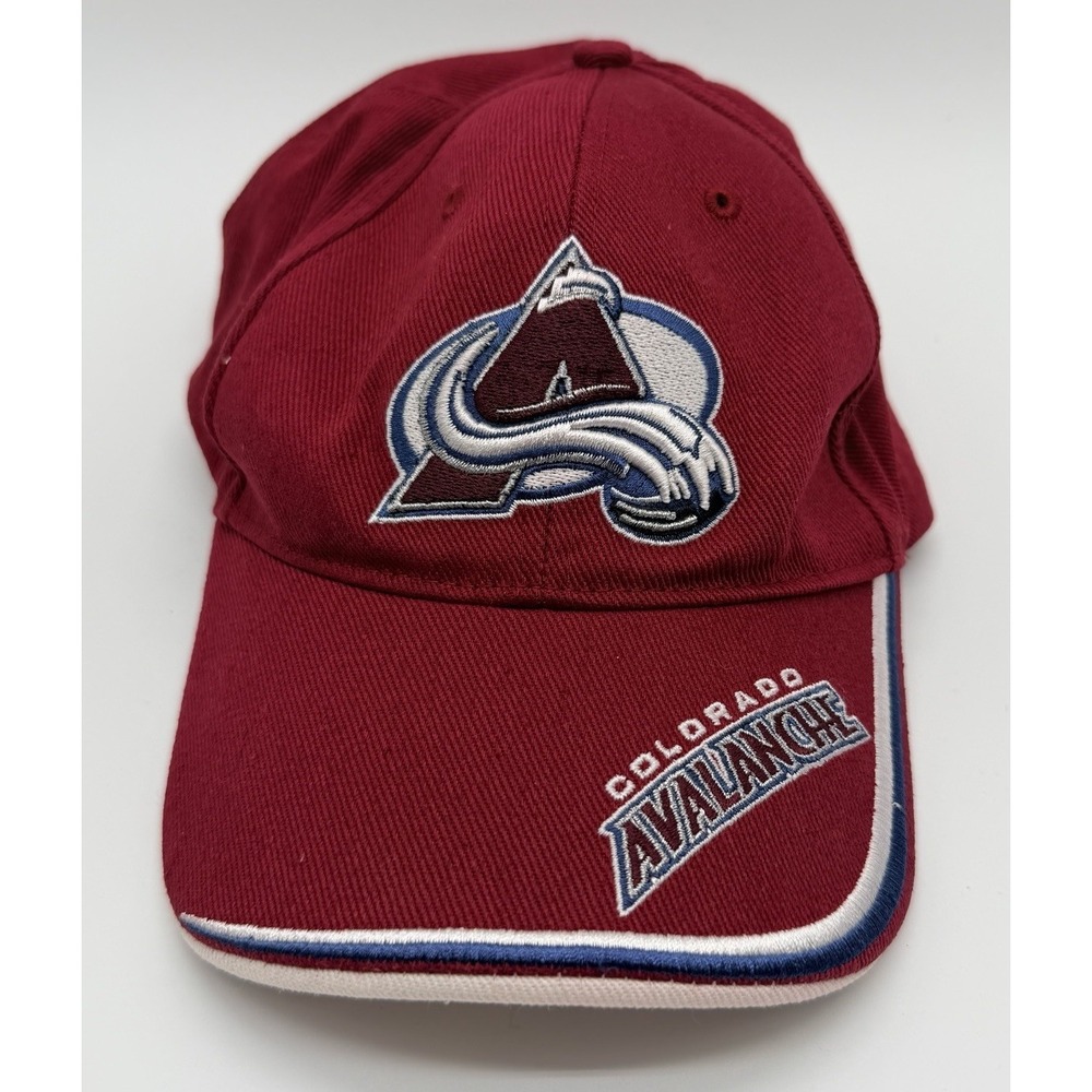 Fan Favorite NHL Colorado Avalanche Cap Red One Size Adjustable Strap